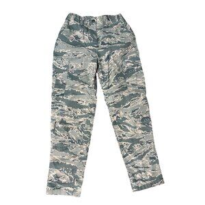U.S. AIR FORCE DIGITAL CAMO CARGO PANTS BUTTON FLY WOMENS SIZE 12R UTILITY